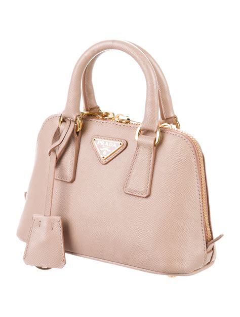 prada saffiano lux mini satchel|Prada.